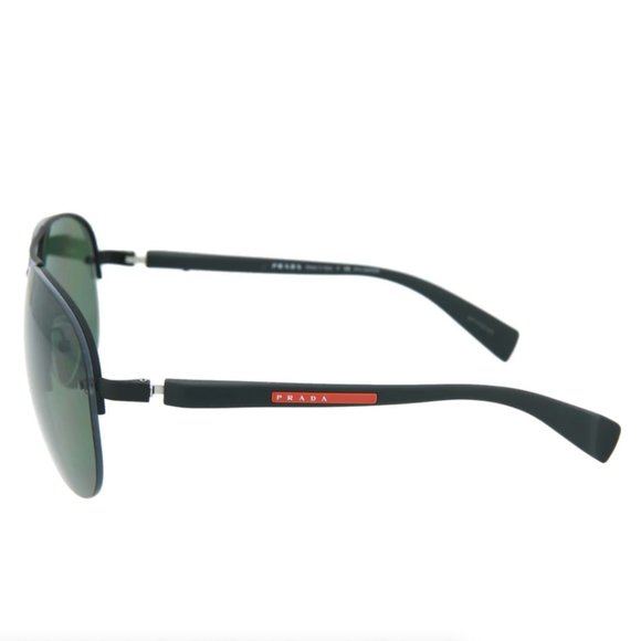 Prada Men's Black Aviator Metal Sunglasses! - Picture 3 of 4